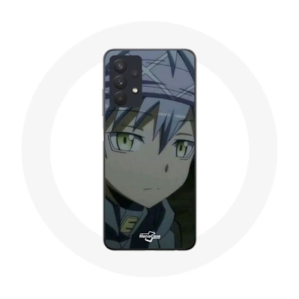 Coque - Maniacase - Samsung Galaxy A32 5G - Svart - Assassination Classroom - Mjuk svart