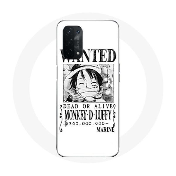 Coque för Oppo A54 5G - One Piece - Manga - Mjuk - Vit - Skydd Vit