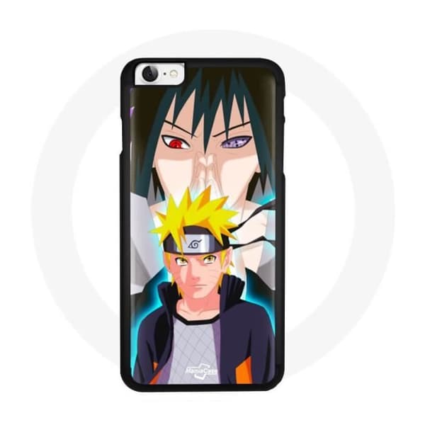 Coque - Naruto - Iphone 8 - Pehmeä - Musta - Naruto-kuvio