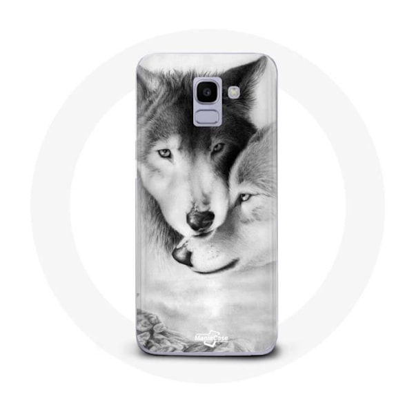 Coque - Samsung - Galaxy J6 2018 - Lupa Duo djur - Mjuk - Syntetiskt skydd