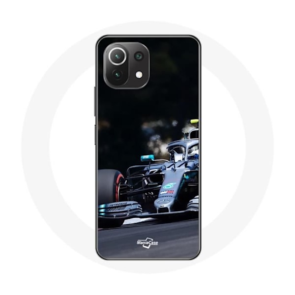 Coque för Xiaomi Mi 11 Lite Formel 1 Valtteri Bottas F1-förare Svart