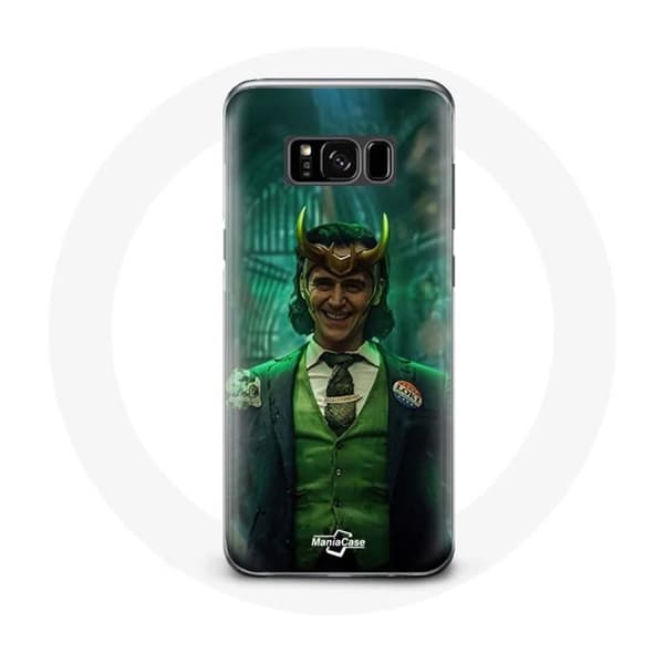 Coque - Maniacase - Samsung Galaxy S8 Plus - Loki Thor Ragnarok - Blød - Sort Svart
