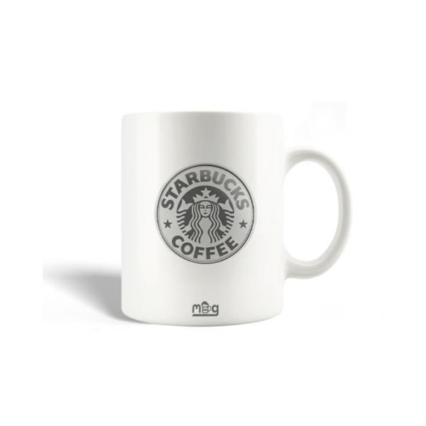 Mugg i keramik Starbucks grå kaffe