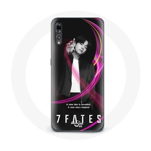Coque för Huawei P20 Pro Bangtan Sonyeondan 7 Fates Chakho Med BTS V Konceptbild
