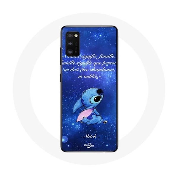 Coque för Samsung Galaxy S20 plus Stitch Ohana Citat