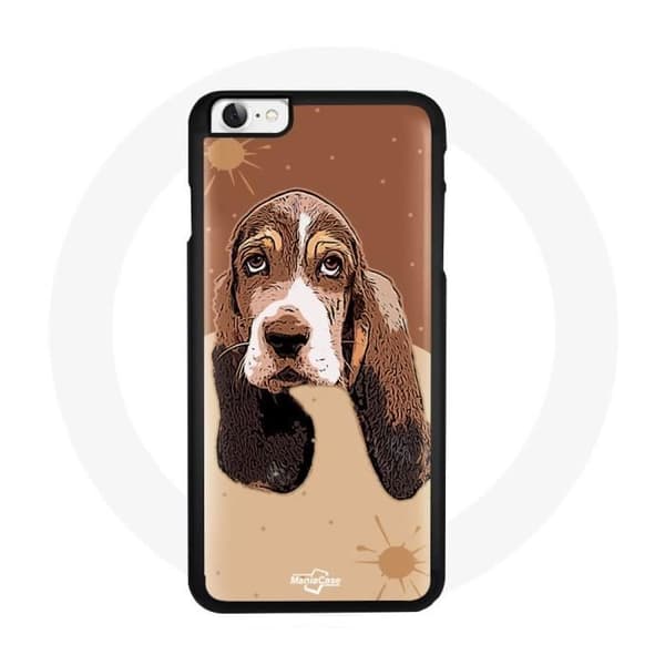 Iphone 4 Basset Hound -kuoret