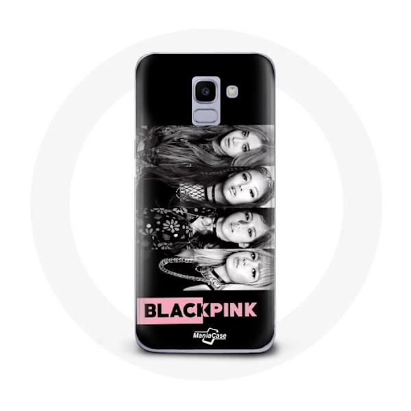 Coque för Samsung Galaxy J6 2018 Blackpink Square One Album Affisch Låt BOOMBAYAH