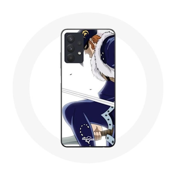 Coque - Maniacase - Samsung Galaxy A32 5G - Svart - Drake One Piece Manga - Mjuk svart
