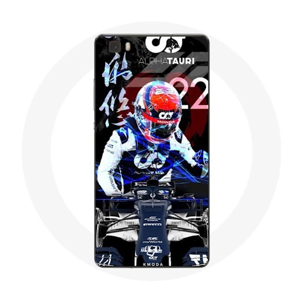 Coque för Huawei P8 Lite Formel 1 Yuki Tsunoda japansk F1-förare