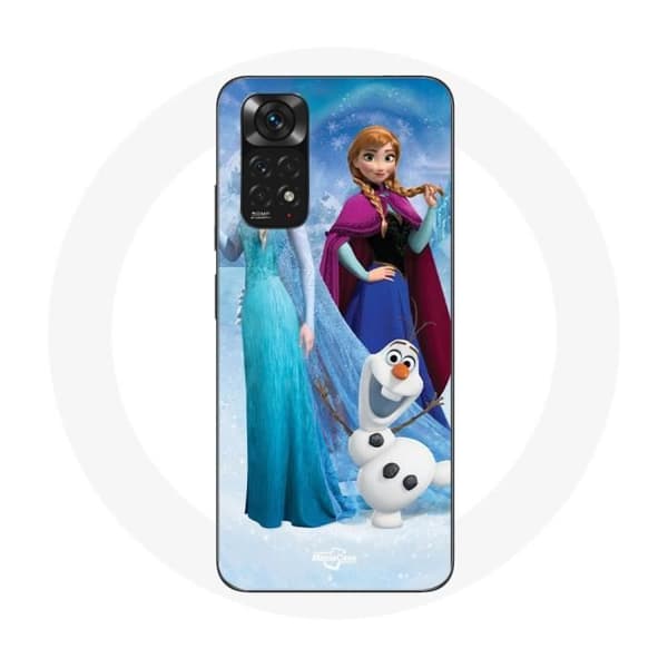 Coque pour Xiaomi Redmi Note 11S Elsa Anna Olaf Jääkuningatar