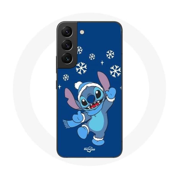 Cover til Samsung Galaxy S21 FE Stitch sne Jul blå