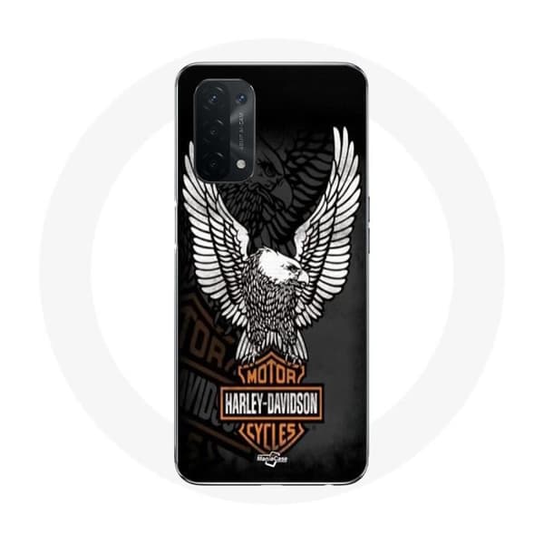 Cover til Oppo A74 Harley Davidson ørn logo