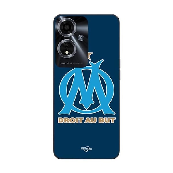 Coque för Oppo A59 5G med OM-logotyp i blått - Maniacase