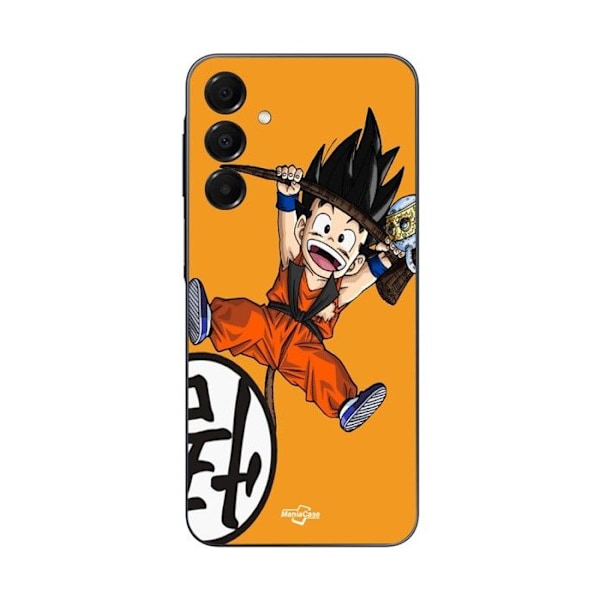 Coque för Samsung Galaxy A16 dragon ball sangoku liten logotyp Maniacase Svart