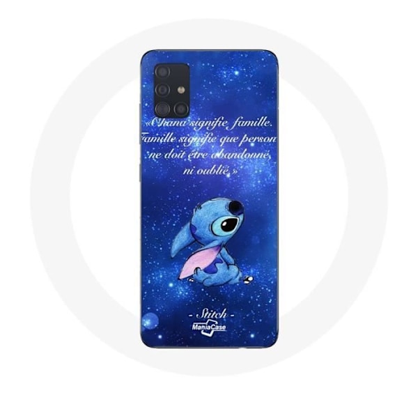 Coque för Samsung Galaxy A51 5G Stitch Ohana Citat