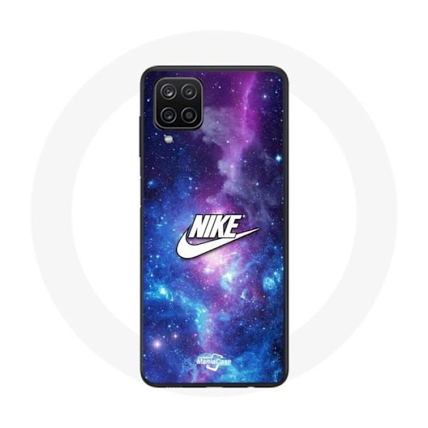 Coque - Nike - Samsung Galaxy A22 4G - Vit Logotyp - Mjuk - Färgglad Vit, färgglad
