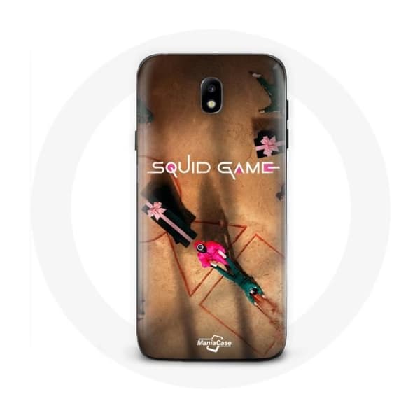 Samsung Galaxy J3 2017 Squid Game -logo sotilas kuori