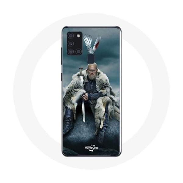 Coque - Vikinger - Samsung Galaxy A21S - Blød - Grå - Beskyttelse Grå
