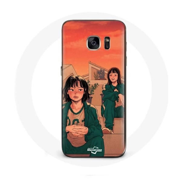 Coque Samsung Galaxy S7 Squid Game Kang Sae Byeok Nummer 067 Och Ji Yeong Nummer 240