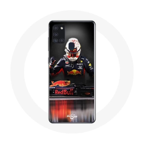 Coque maniacase för Samsung Galaxy A21S Formel 1 Max Verstappen F1-förare Red Bull RB15 Svart