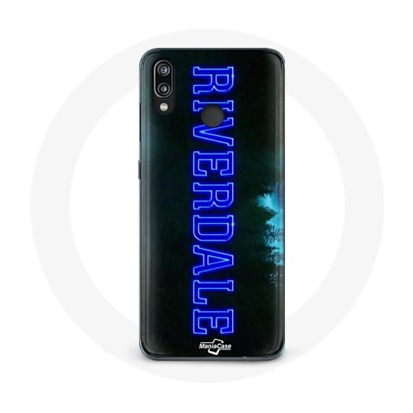 Silikonskal för Huawei P20 Lite - Riverdale - Blå logotyp - Mjuk - Skydd - Unisex Blå