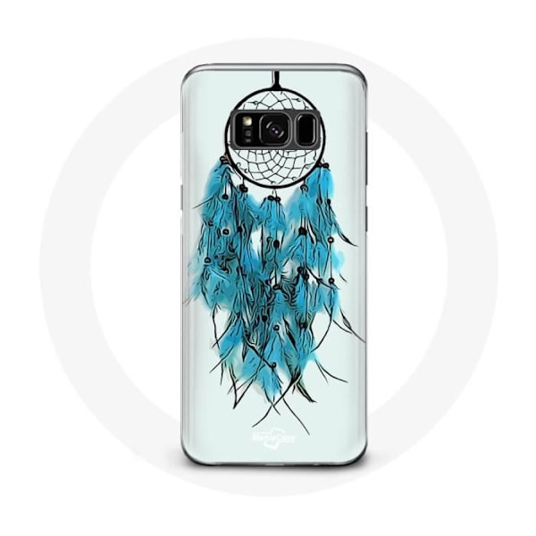 Coque för Samsung Galaxy S8 Plus Drömfångare Blå Vit Bakgrund