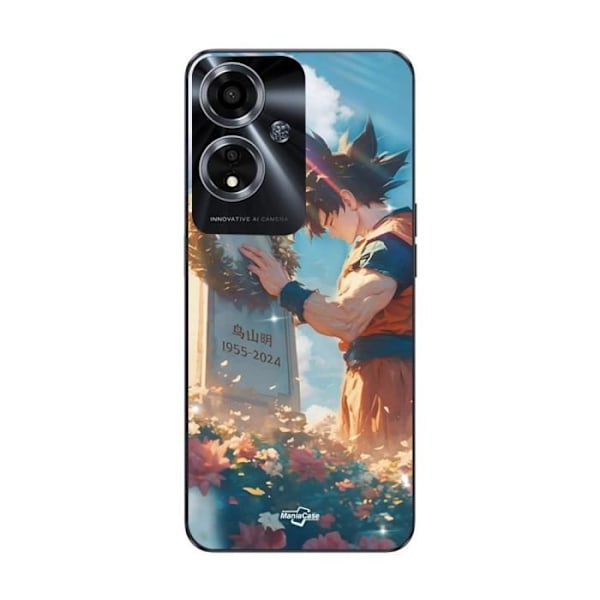 Coque för Oppo A59 5G Akira Toriyama Son Goku Tombe Maniacase