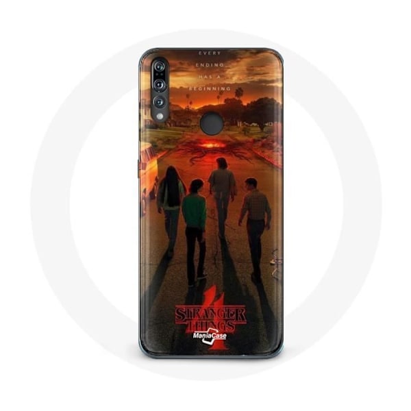 Coque för Huawei P30 Lite Stranger Things Säsong 4 Affisch Konst Utrustning av den Nya Teorin