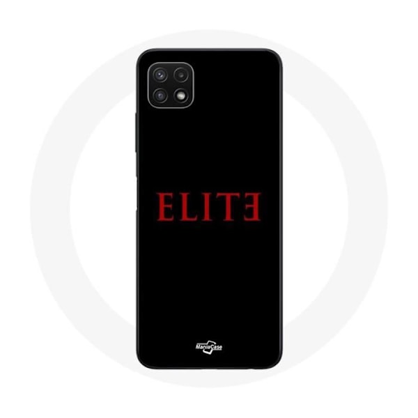 Coque för Samsung Galaxy A22 5G Elite Säsong 5 Logotyp Röd Svart Bakgrund