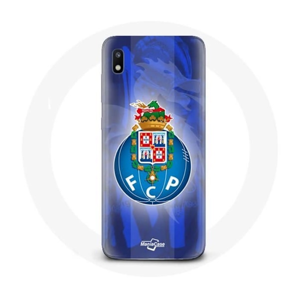 Coque - maniacase - Samsung Galaxy A10 - Souple - Skydd - Porto fond blå Portugal Svart