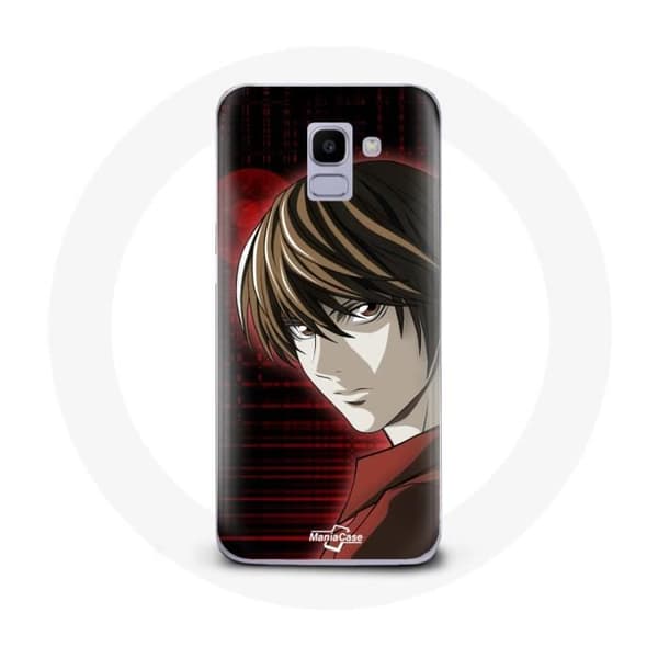 Cover til Samsung Galaxy J6 2018 Light Yagami Death Note Anime Manga