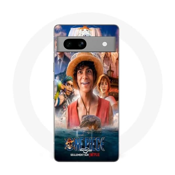 Coque Maniacase til Google Pixel 7a plakat Luffy One Piece