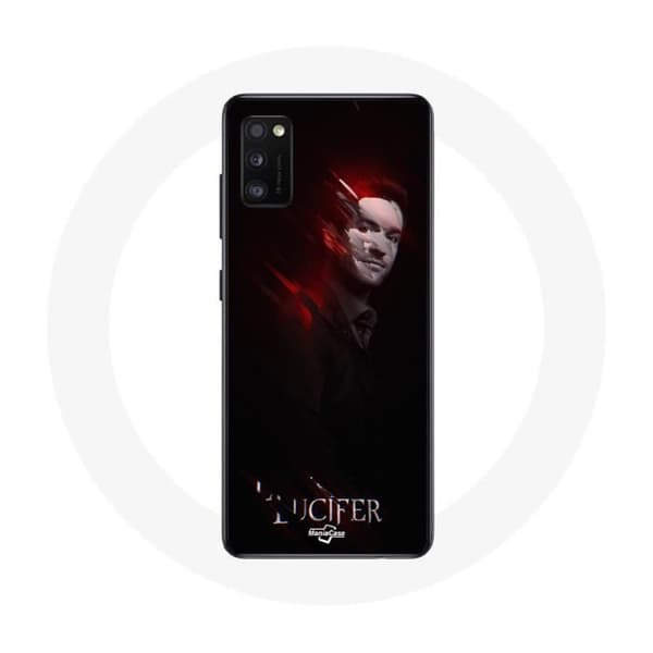 Samsung Galaxy S20 Plus Lucifer-sarjan musta tausta.