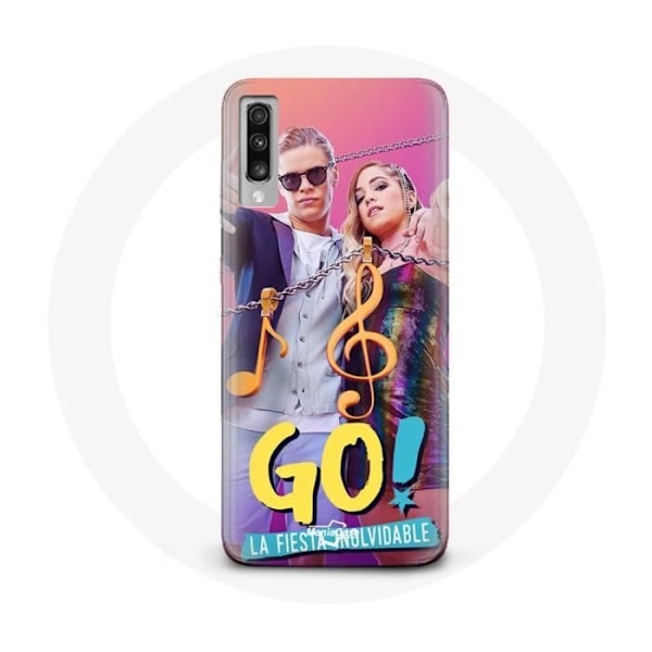 Skal till Samsung Galaxy A50 Följ dina drömmar Mía Cáceres och Juanma Portolesi Go! lev på ditt sätt
