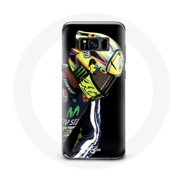 Coque - Valentino Rossi - Samsung Galaxy S8 - Blød - Sort - Beskyttelse