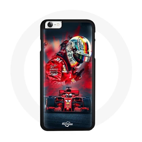 Formel 1 Sebastian Vettel Röd iPhone 7 Skal