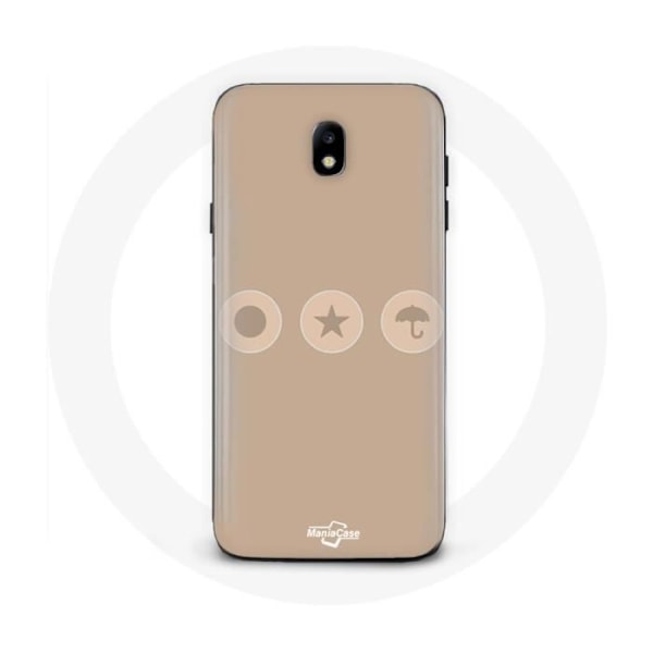 Coque för Samsung Galaxy J7 2017 Squid Game Bonbon Dalgona