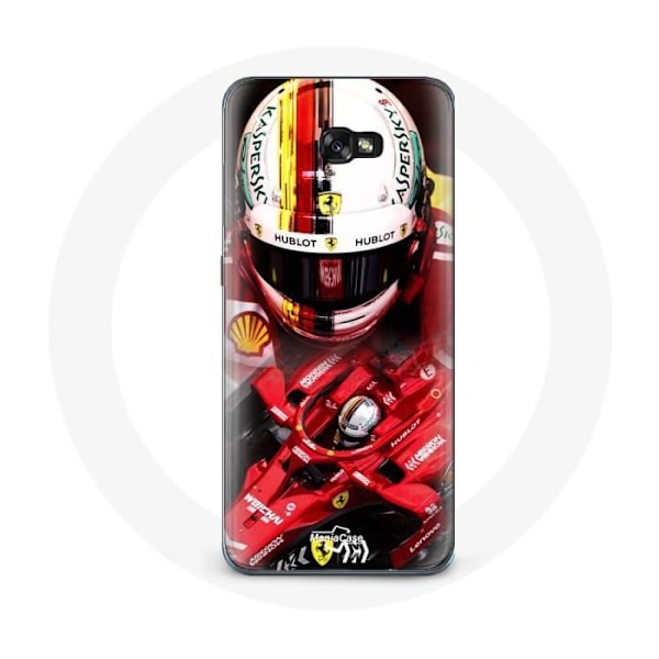 Coque för Samsung Galaxy A3 2016 Formel 1 Sebastian Vettel F1 Röd