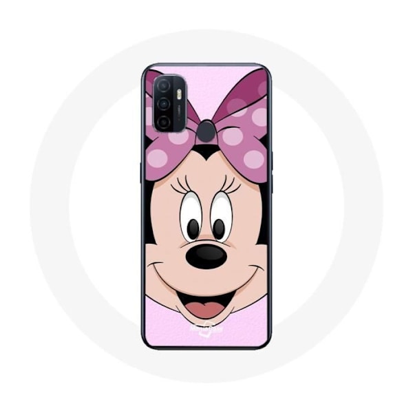 Coque Oppo A53 Minnie Mouse Tecknad rosa