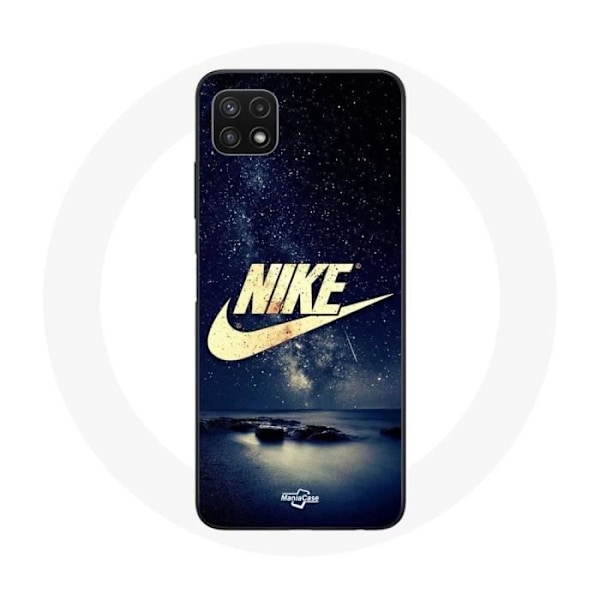 Coque - Nike - Samsung Galaxy A22 5G - Guldlogga - Stjärnklar Natt - Mjuk Doré, Stjärnig Natt