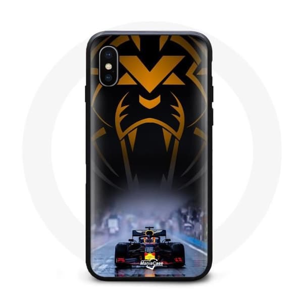 Coque - Formel 1 - Iphone XS Max - Sort - Design Sebastian Vettel - Blød Svart