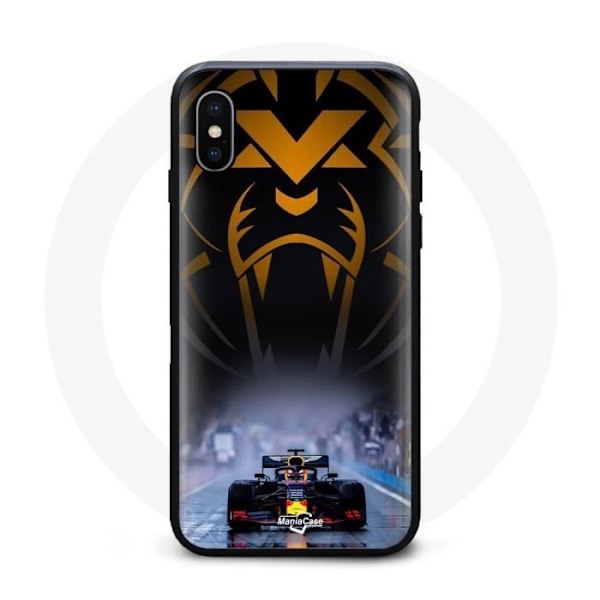 Coque - Formel 1 - Iphone XS Max - Svart - Design Sebastian Vettel - Mjuk Svart