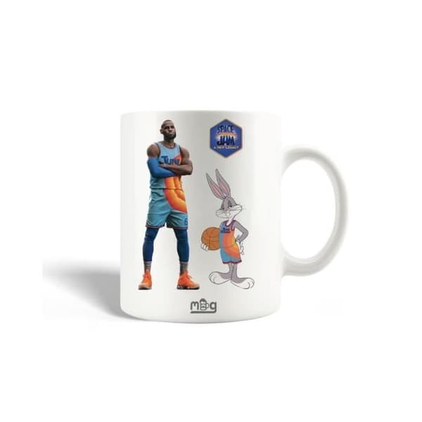 Mugg - Space Jam - Lebron James - Keramik - 30cl - Diskmaskinssäker