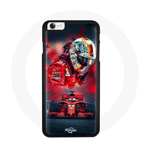 Formula 1 Sebastian Vettel Punainen iPhone 8 Kuori