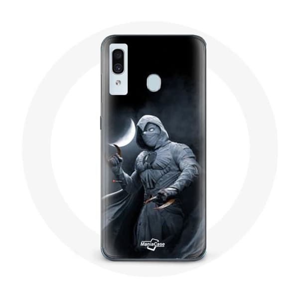 Coque - Samsung - Galaxy A30 - Blød - Sort - Moon Knight Batman