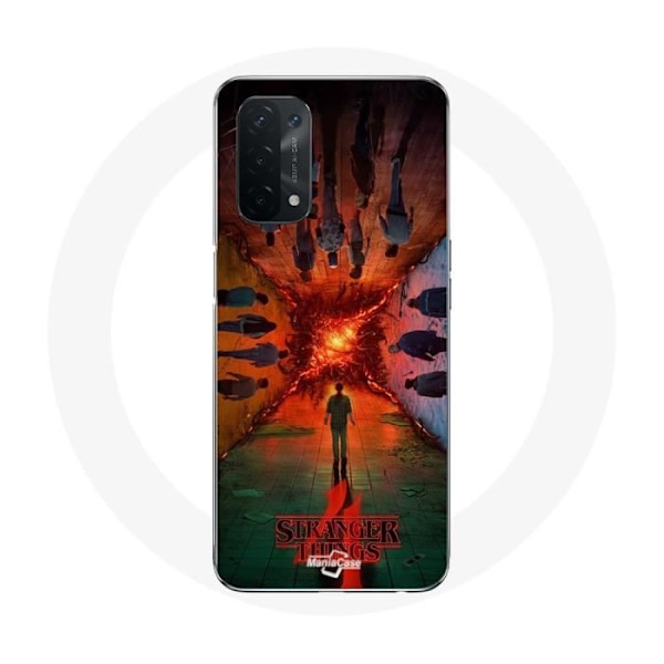 Coque för Oppo A74 5G Stranger Things Säsong 4 Affisch Utrustning av den Nya Teorin