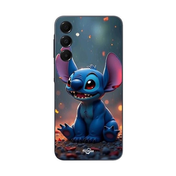 Coque för Samsung Galaxy A16 Stitch söt 3D konst Maniacase Svart