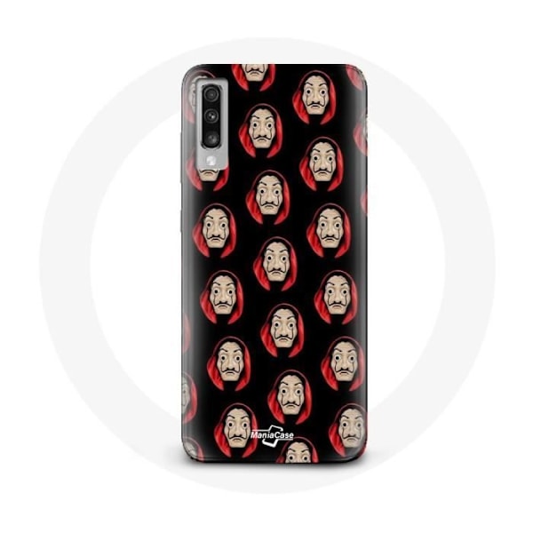 Coque för Samsung Galaxy A70 La Casa De Papel ansiktsmasker