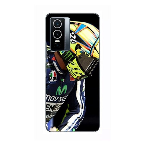 Coque för Vivo Y76 5G Valentino Rossi Yamaha Doctor 46 MotoGP Maniacase SVART