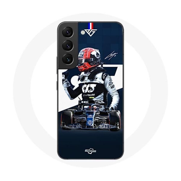 Skal för Samsung Galaxy S21 FE Formule 1 Max Verstappen Formel 1-förare Blå